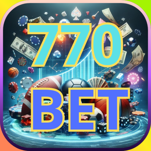 Imagem promocional da 770BET mostrando a plataforma e suas vantagens